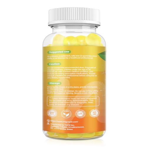 Migcopat Multivitamin Gummies for Women with Omega-3, Inositol, Folate, Biotin β 60 Count