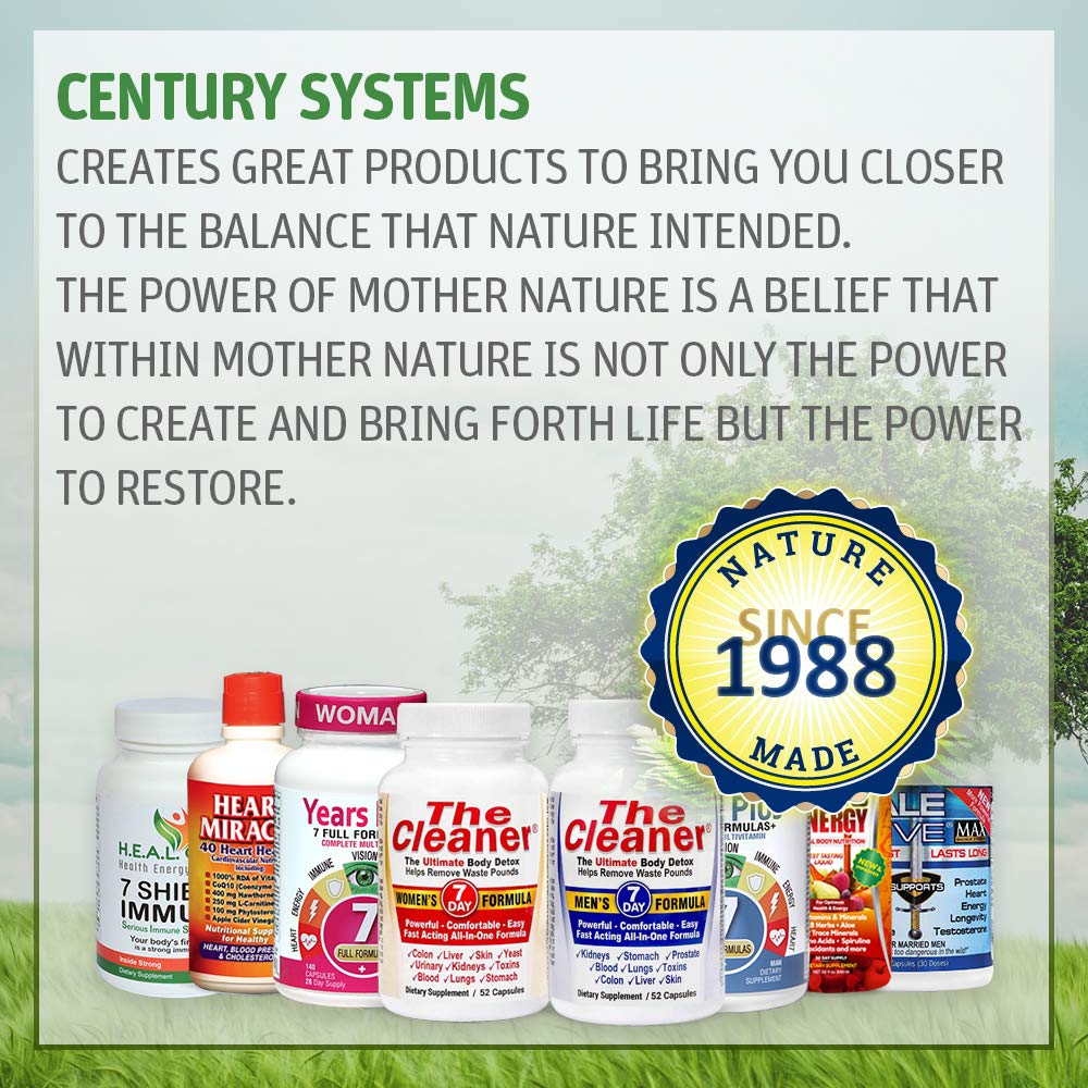 Century Systems Miracle 2000 โ 32 oz Liquid Multivitamin, Minerals, Amino Acids & Antioxidants