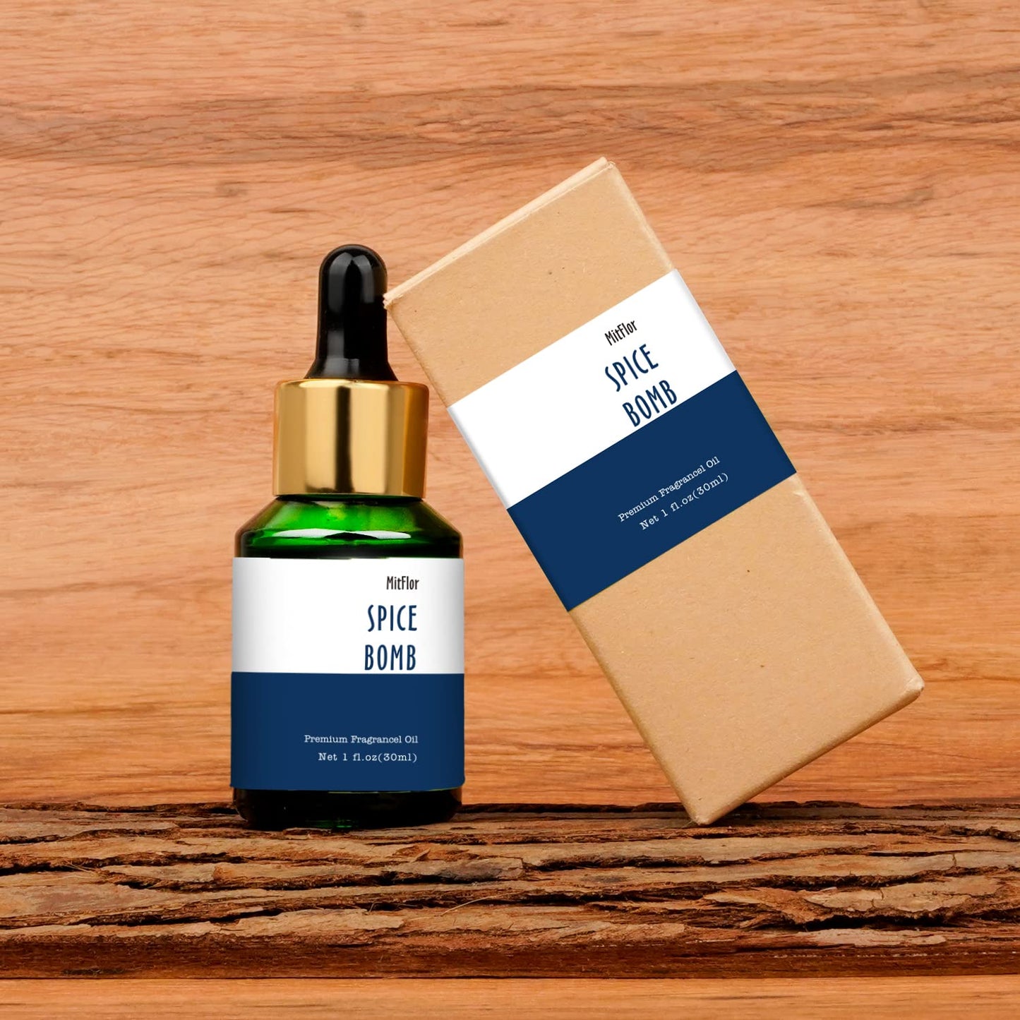 Spice Bomb Fragrance Oil โ MitFlor 30ml Premium Grade for Soap, Candle & Diffuser