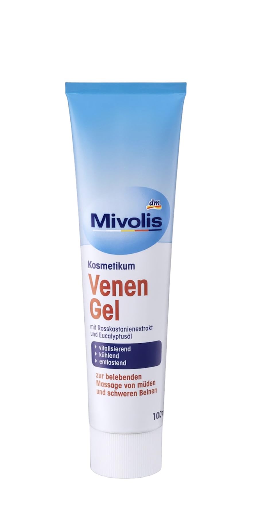 Mivolis Vein Gel with Horse Chestnut Extract & Eucalyptus Oil โ 100 ml