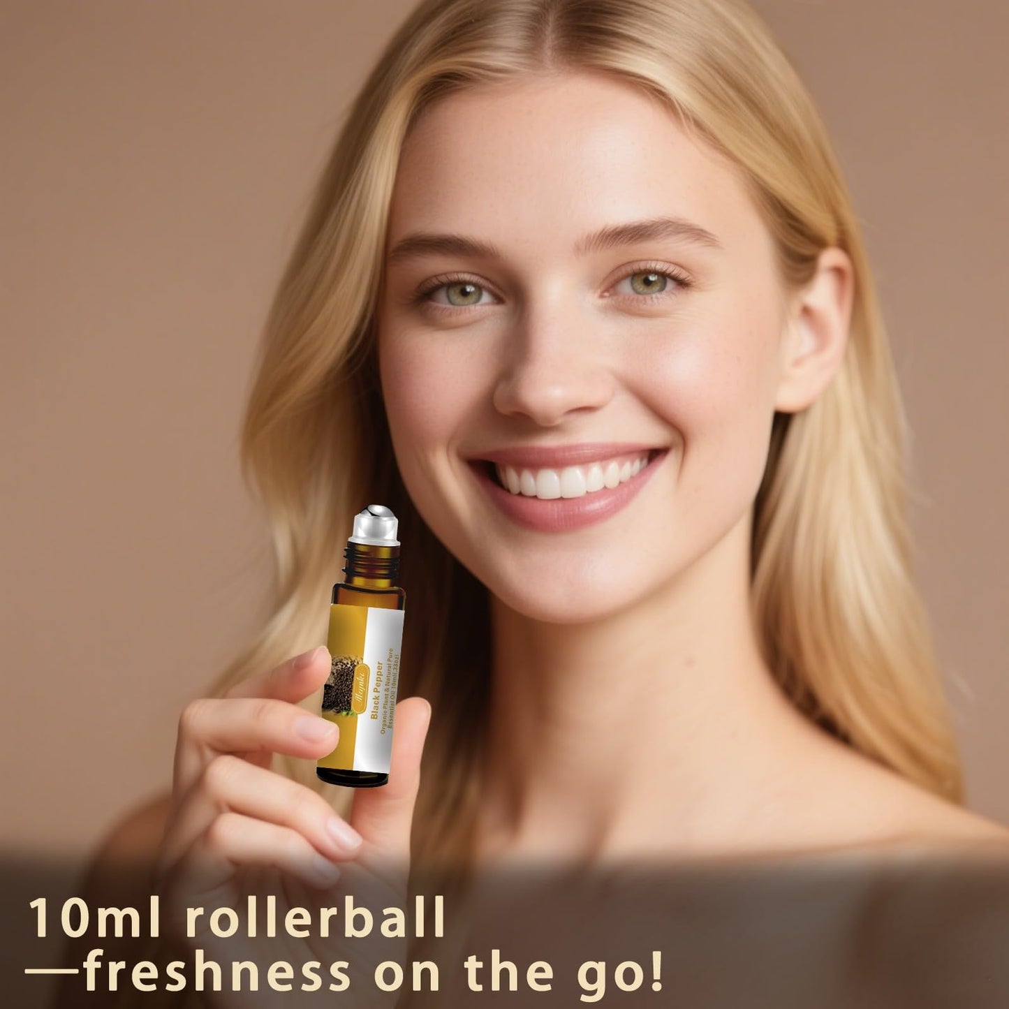 Black Pepper Essential Oil 4.33oz (130ml) โ 100% Pure Fragrance Oil for Diffusers, Candles & Soap