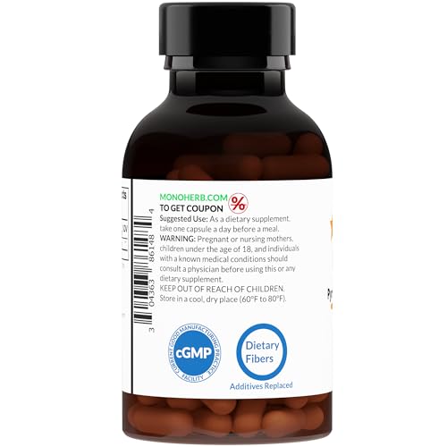 MONOHERB PQQ 40 mg โ PQQ Supplement, Pyrroloquinoline Quinone, 120 Capsules (Pack of 2)