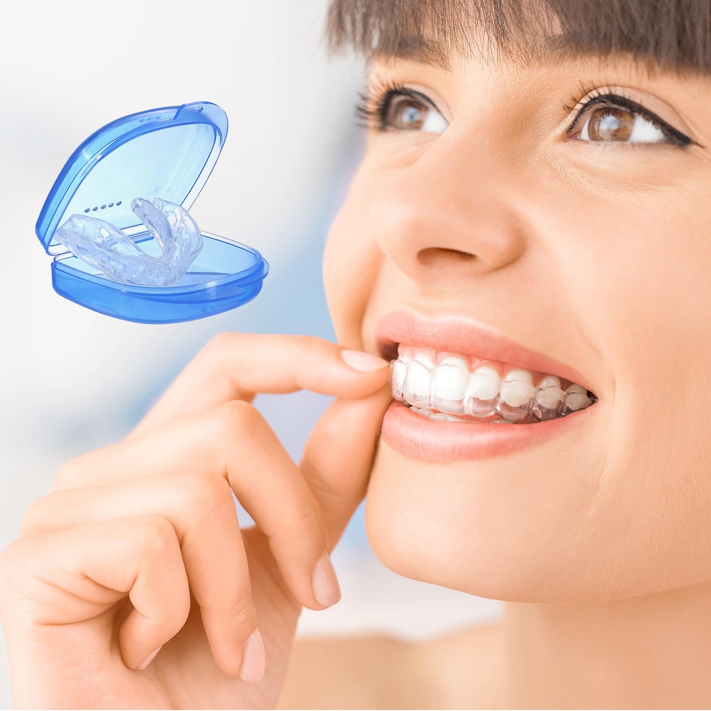 Mouth Guard for Teeth Grinding at Night โ Pack of 4 with 2 Sizes