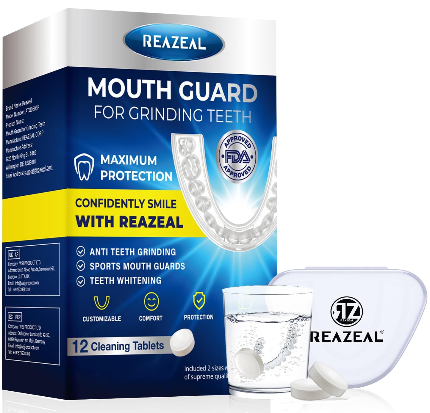 Mouth Guard for Grinding Teeth at Night โ 7 Count Night Guard