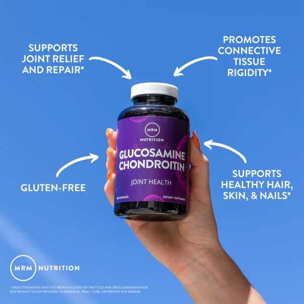 MRM Glucosamine 1500mg & Chondroitin 1200mg โ Triple Strength Joint Support