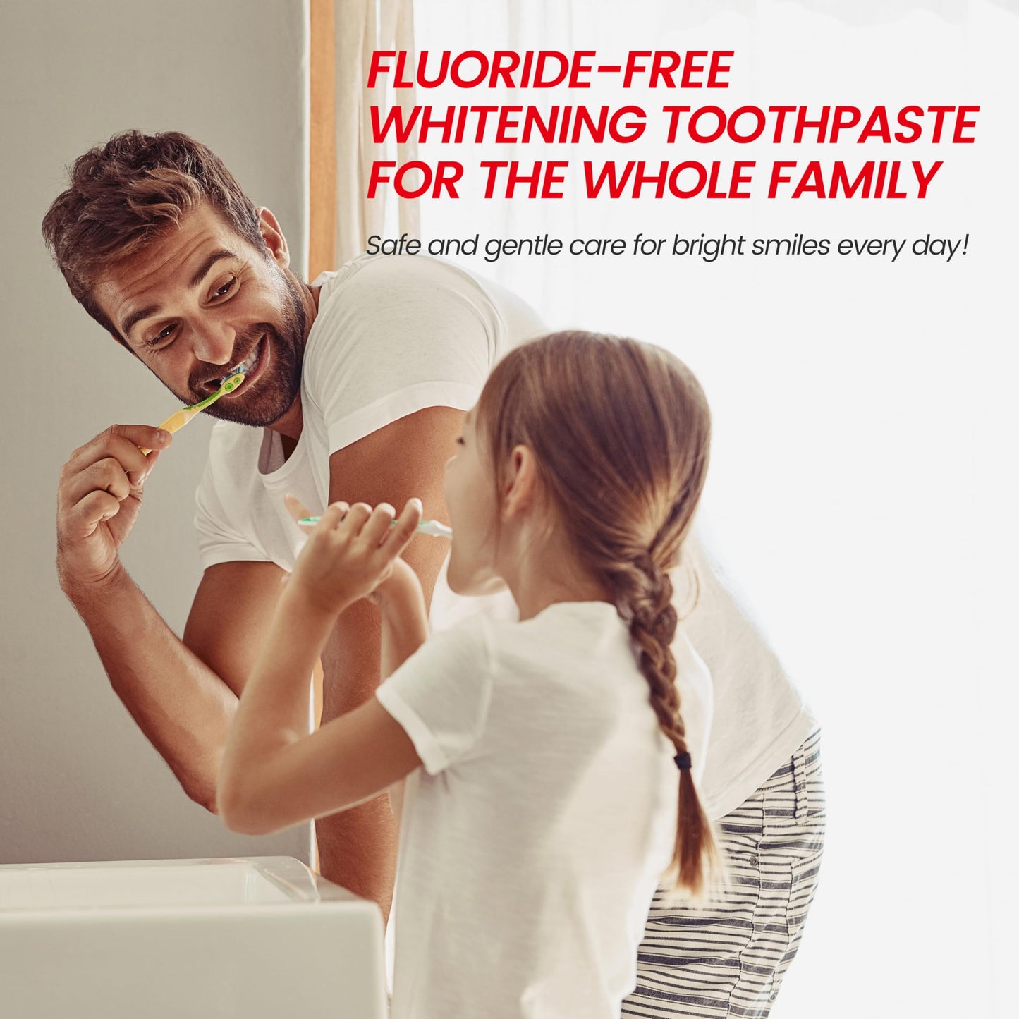 MSDRWIKEY SP-6 Probiotic Whitening Toothpaste โ 6 Probiotics, Fluoride-Free