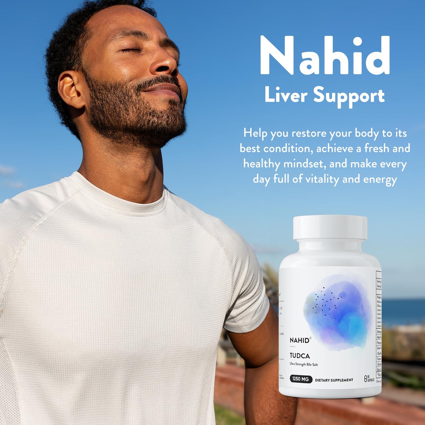 Nahid Liver Support Supplement โ 120B CFUs Probiotics, 60 Capsules