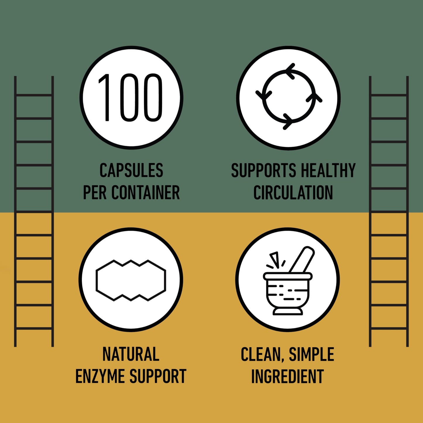 Complete Natural Nattokinase Capsules โ 100 Count, 570 mg, 6000 FU, Gluten Free, Vegan, Non-GMO