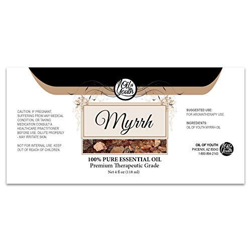 Oil of Youth Myrrh Essential Oil 4oz โ Pure Therapeutic Grade