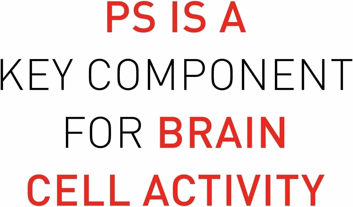 Natural Factors Phosphatidylserine โ Supports Memory, Focus & Brain Health | 30 Softgels | Soy & Gluten Free