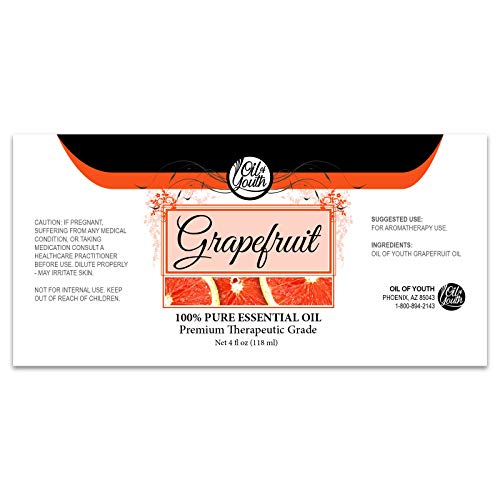 Oil of Youth Grapefruit Essential Oil 4 oz โ Aromatherapy
