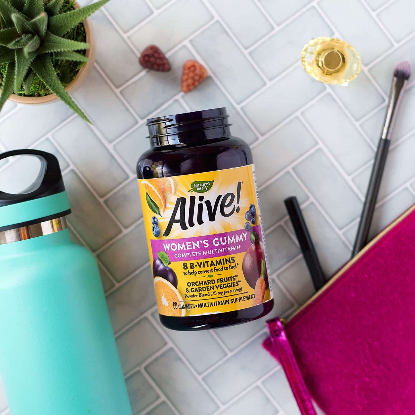 Nature's Way Alive! Women's Gummy Multivitamin โ 60 Gummies (2 Pack) | Mixed Berry