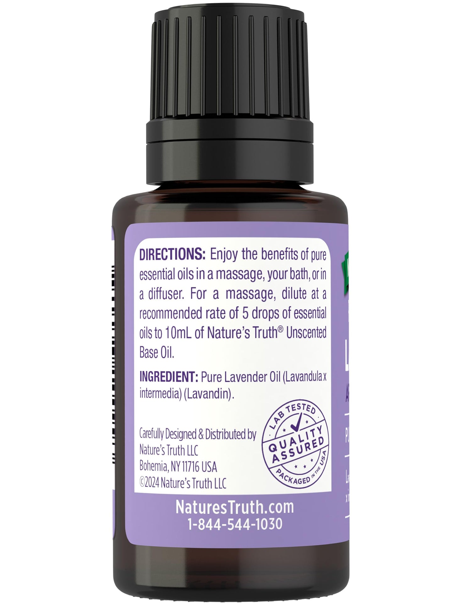 Nature's Truth Aromatherapy Lavender Essential Oil - 15 mL