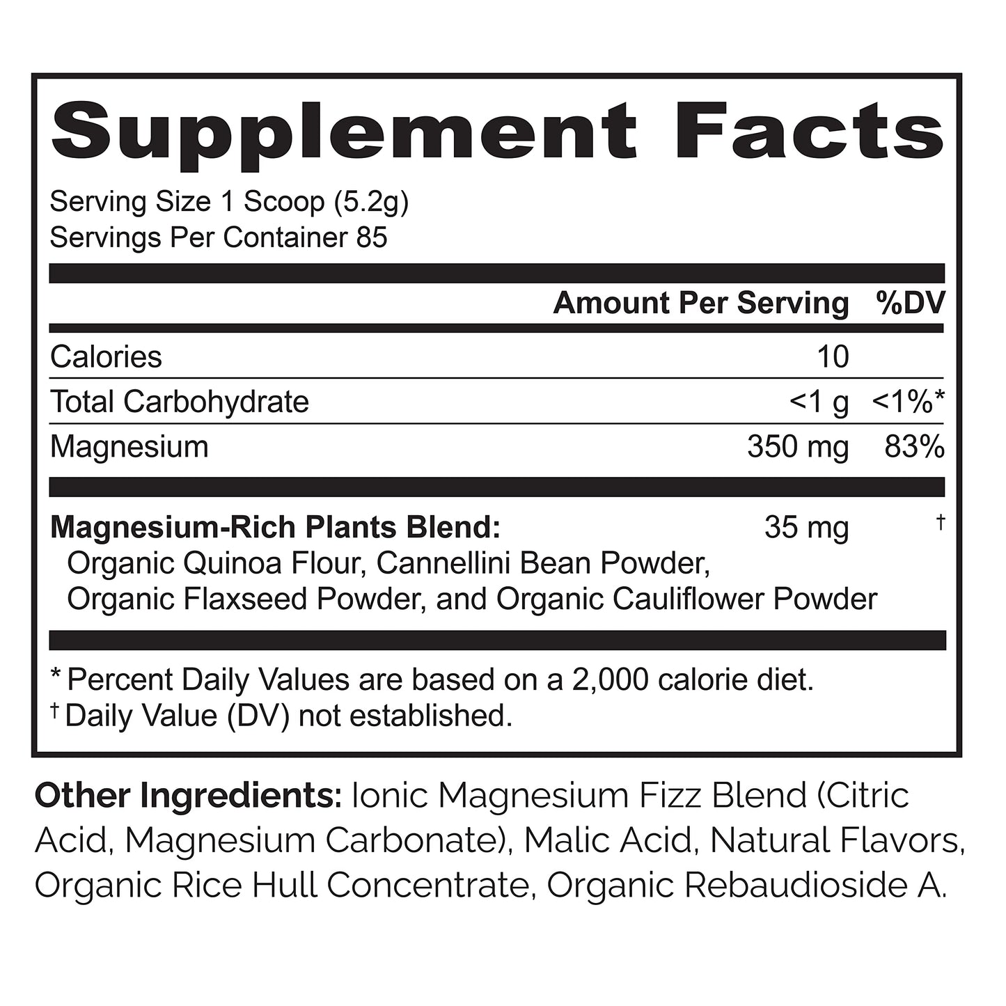 Naturelo Magnesium Powder โ Whole Food Calm Magnesium with Quinoa, Cauliflower & Flaxseed (Raspberry Lemon, 85 Servings, 15oz)