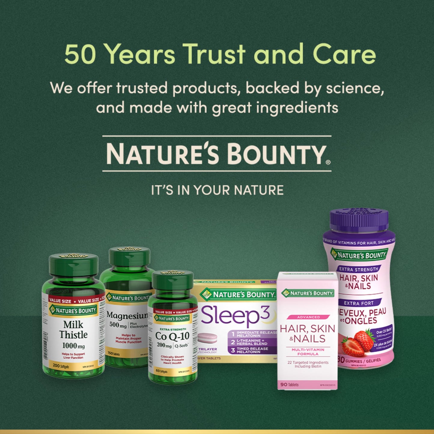 Nature's Bounty Absorbable Calcium 1200mg + Vitamin D3 1000IU โ 200 Count | Gluten-Free