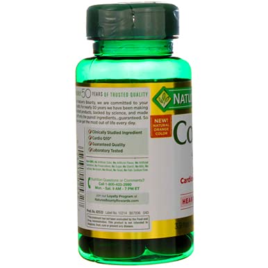 Nature's Bounty Cardio Q10 400 mg Softgels โ Pack of 2 (39 ea each)