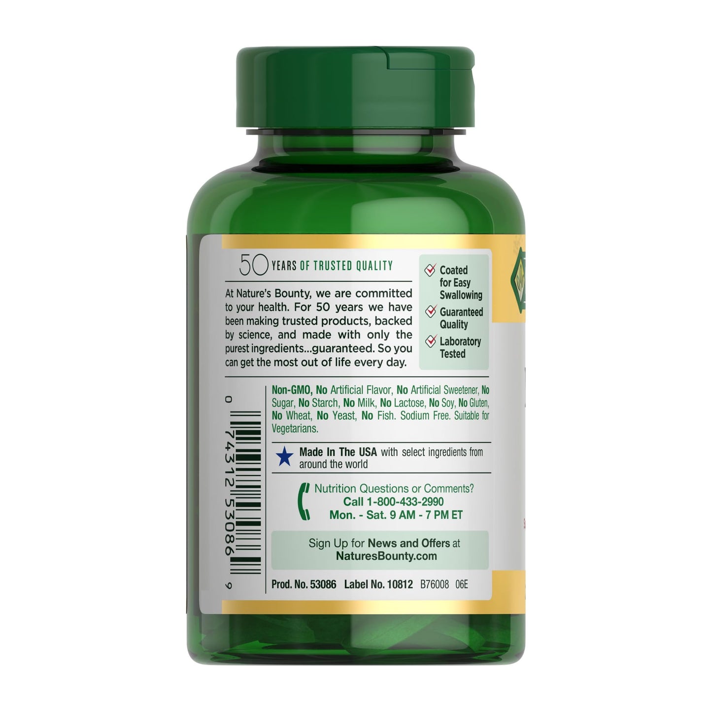 Nature's Bounty Magnesium 500 mg Tablets | 200 Count โ Bone & Muscle Health