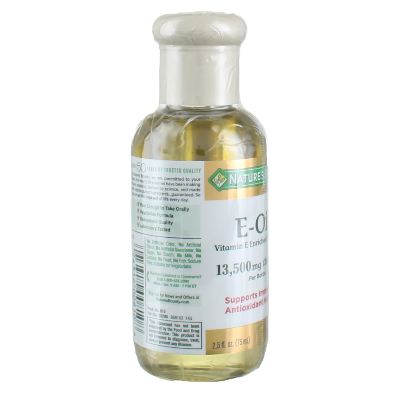 Nature's Bounty Vitamin E-Oil 30,000 IU โ Topical or Oral, 2.5 oz (Pack of 3)