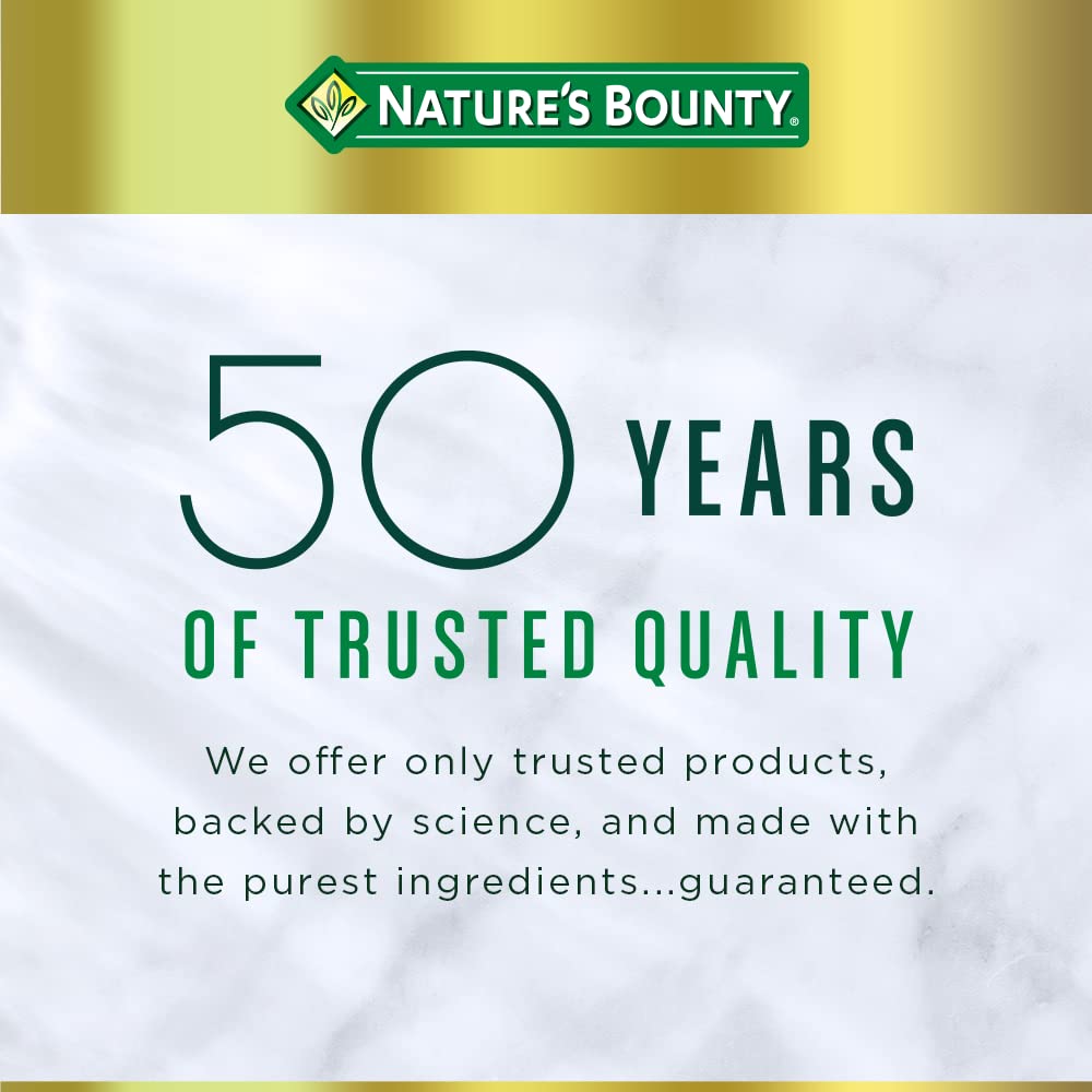 Nature's Bounty Zinc 50 mg Caplets โ Unflavored, 100 Count (Pack of 2)