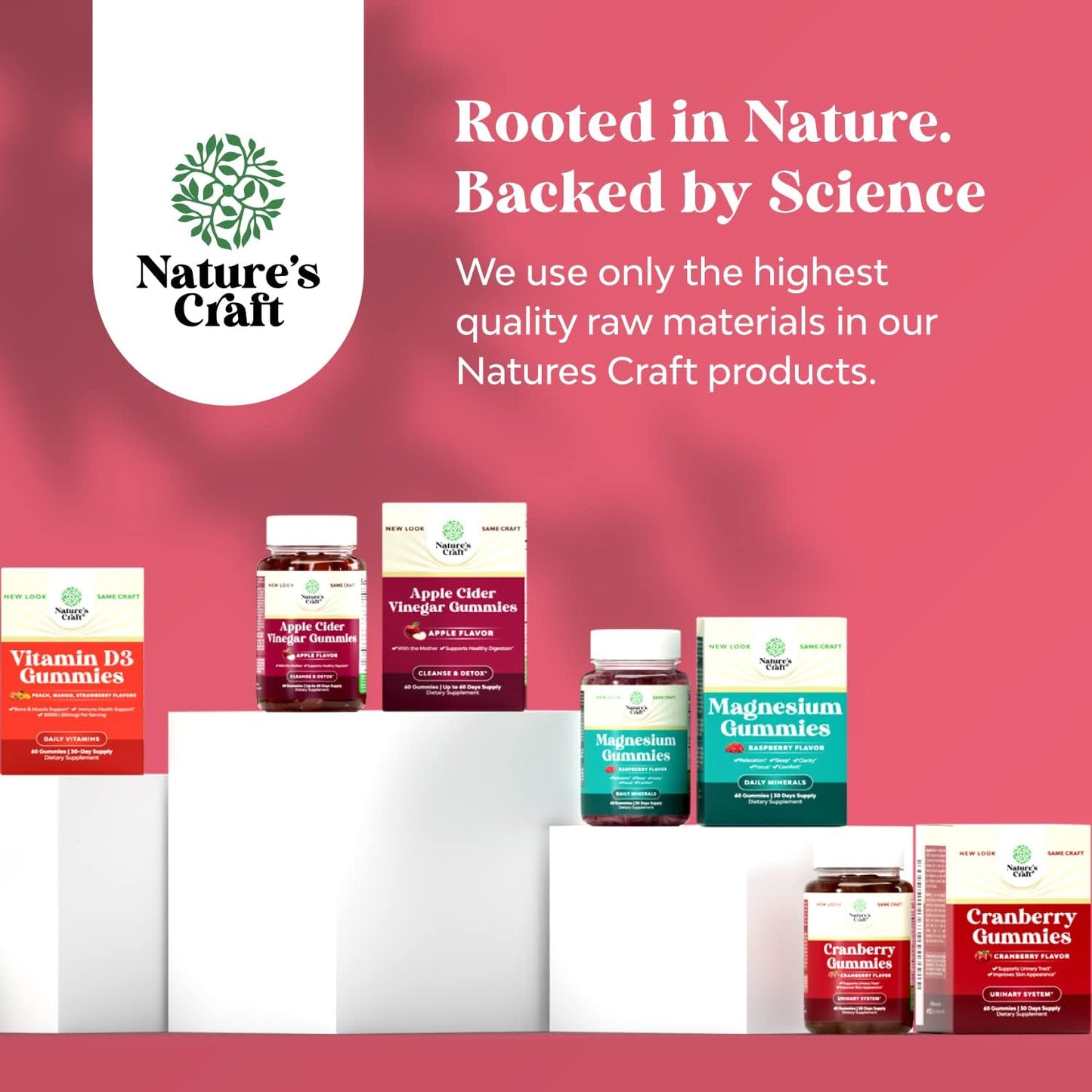 Natures Craft Hormone Balance Gummies for Women β PMS & Menopause Support (60 Chews, 2-Pack)