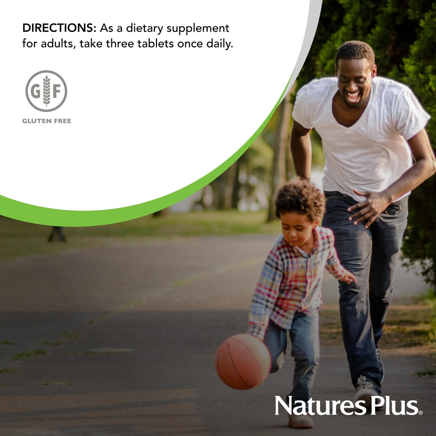Natures Plus AgeLoss Hair Support โ 90 Extended Release Tablets | Gluten Free | 30 Servings