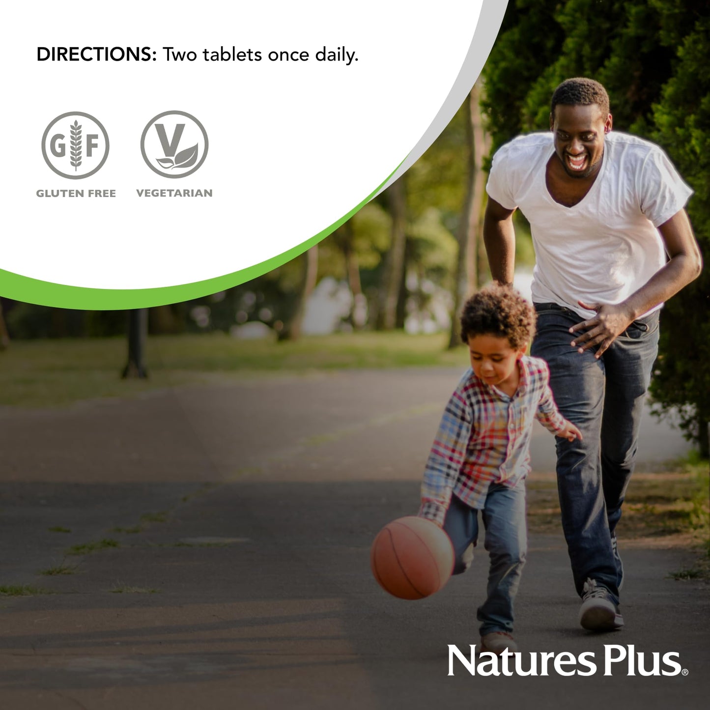 Natures Plus Herbal Actives Tri Immune โ Olive Leaf, Arabinogalactans & Andrographis + Vitamin C (60 Vegan Tablets, Extended Release)