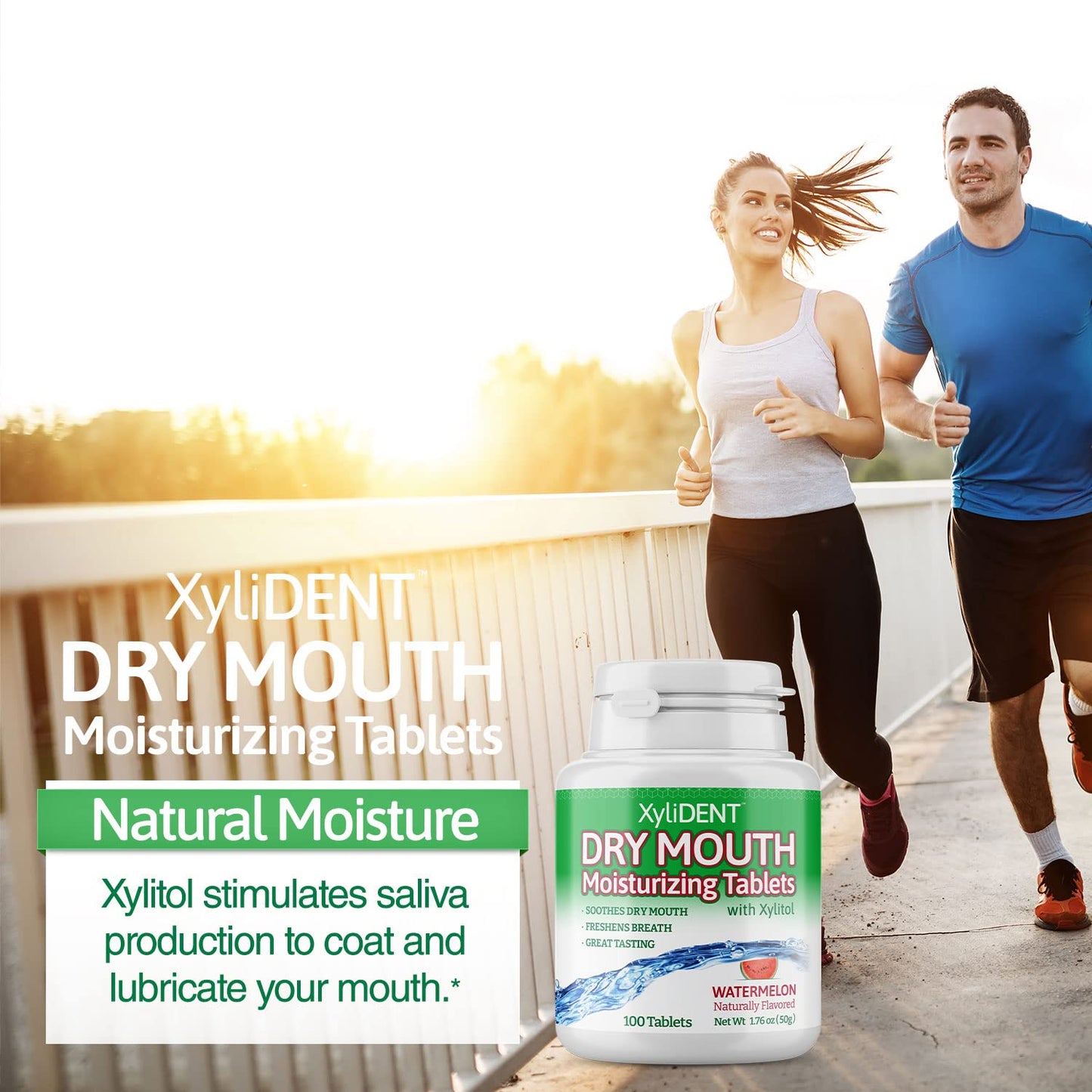 Nature's Stance XyliDENT Xylitol Tablets โ Dry Mouth Relief, Fresh Breath, 100 Count
