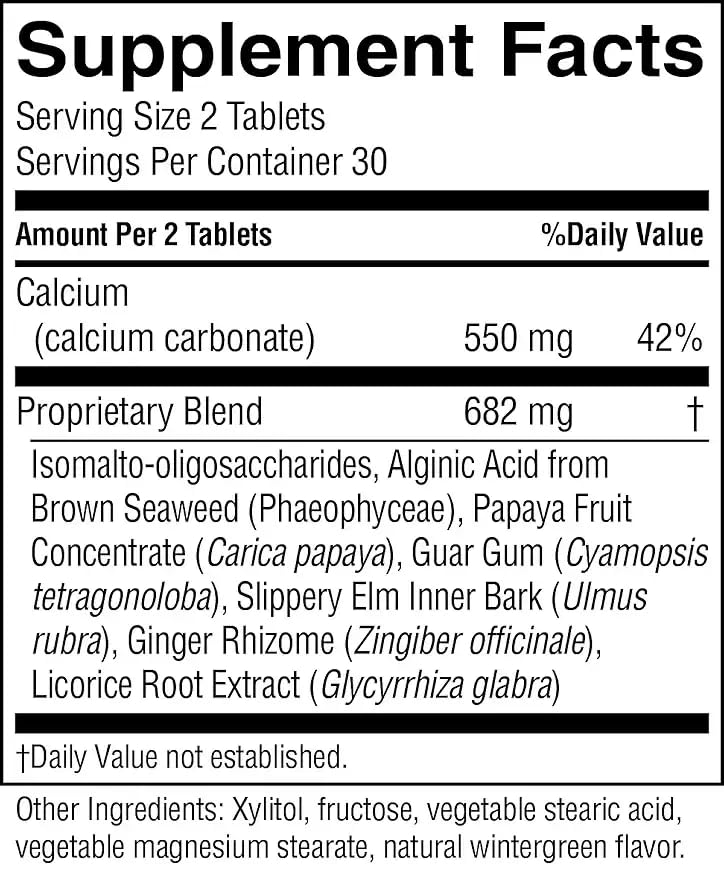 Nature's Sunshine Stomach Comfort β 60 Chewable Tablets for Digestive Support & Acid Neutralization