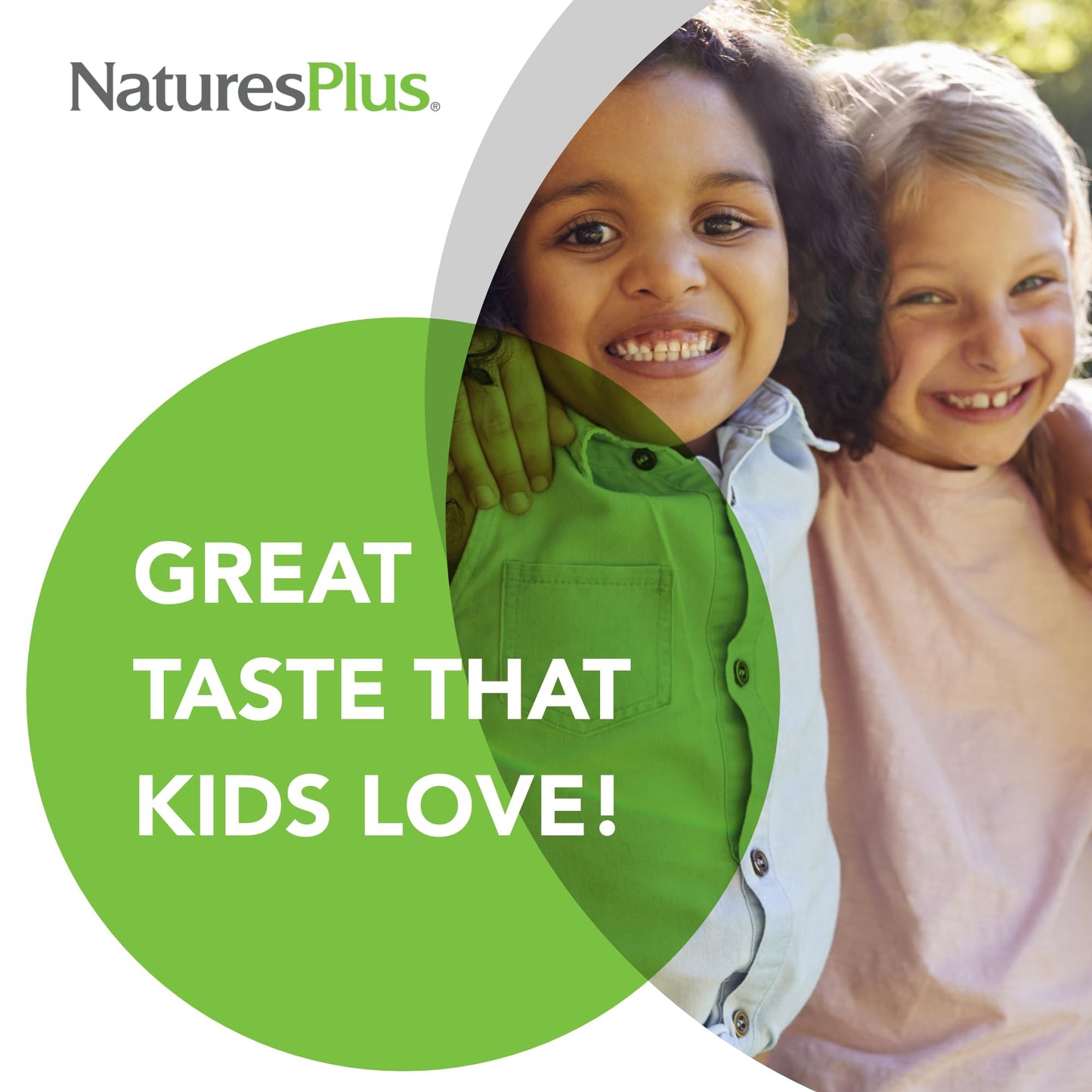 NaturesPlus Animal Parade Gold Children's Multivitamin โ 60 Cherry/Orange/Grape Chewables, 2-Pack (Gluten Free, Vegetarian)