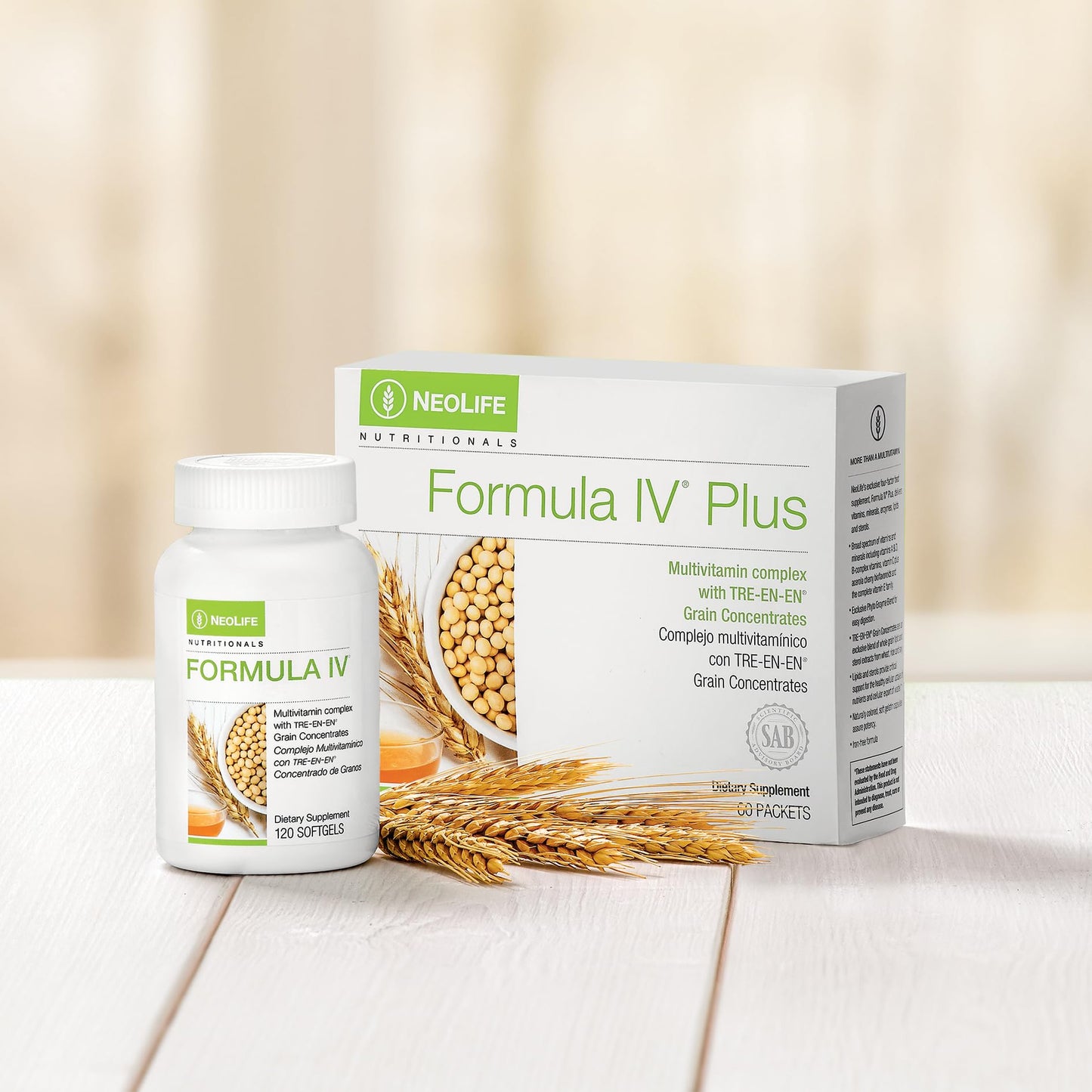 NeoLife Formula IV Plus Softgel โ Multivitamin & Multi-Mineral for Men & Women (60 Packets)