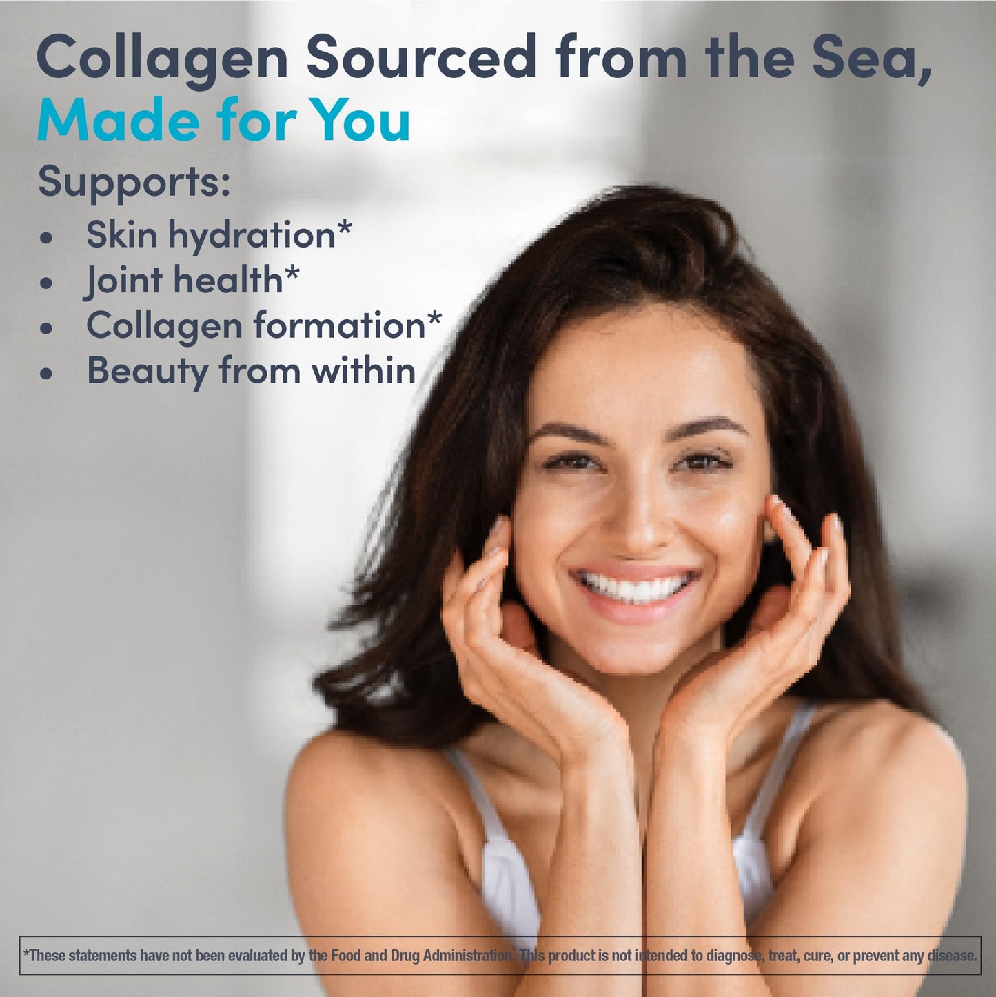 NeoCell Marine Collagen โ Unflavored Powder with Hyaluronic Acid, MSM & Vitamin C | 7 oz Canister