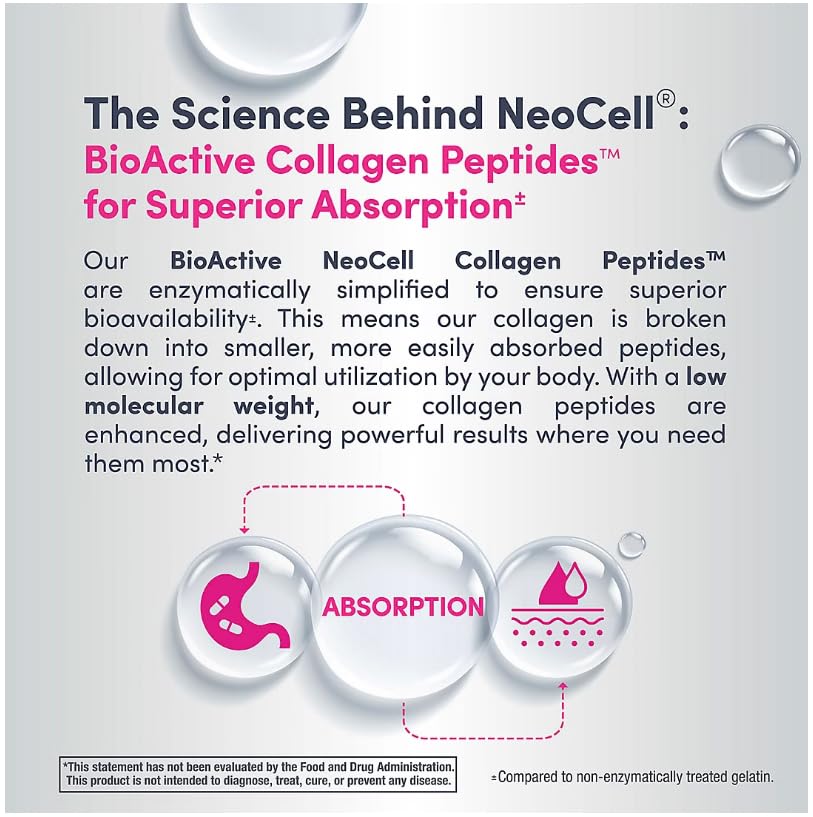 NeoCell Super Collagen + C 360 ct โ Collagen Peptides with Vitamin C