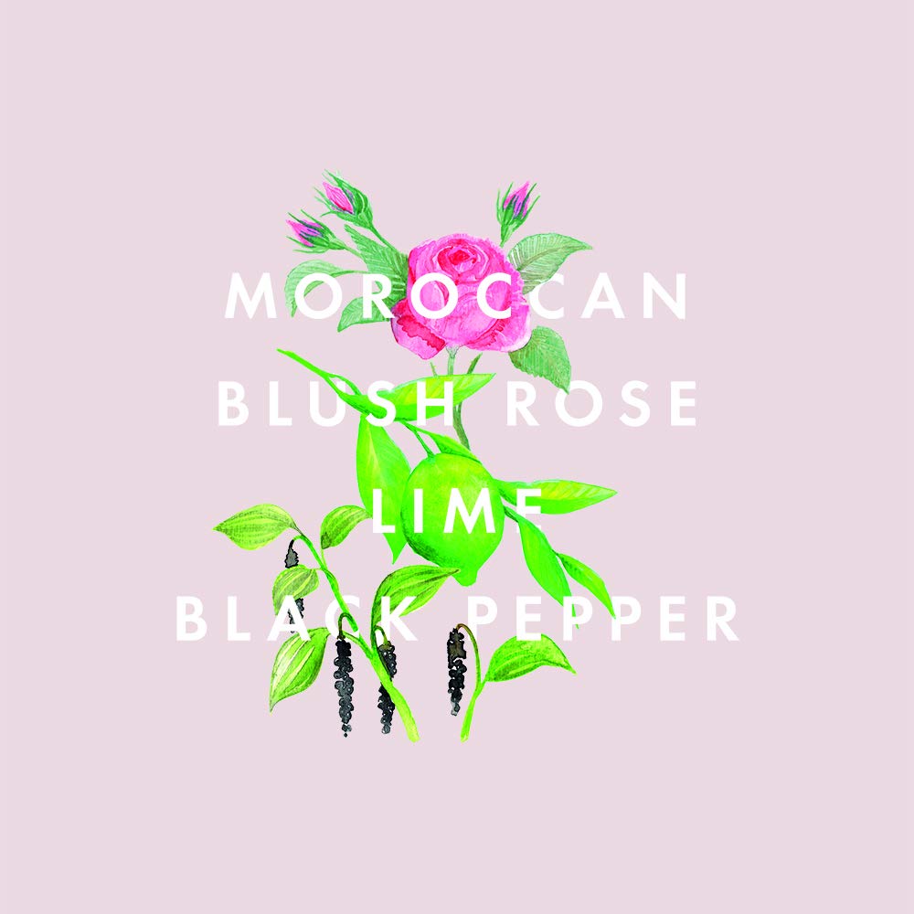 NEOM Complete Bliss Candle β 1 Wick | Blush Rose, Lime & Black Pepper | Scent to De-Stress