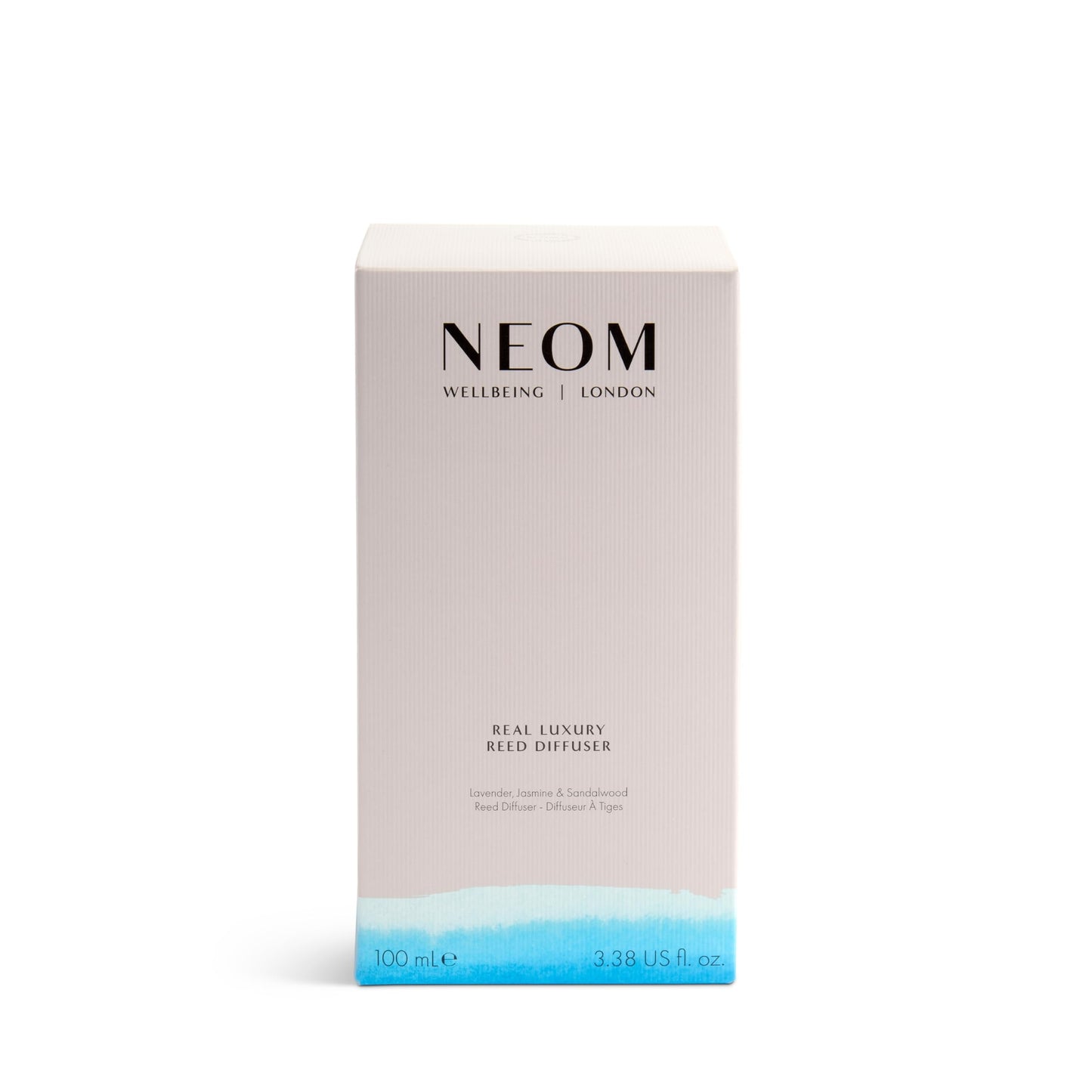 NEOM Real Luxury Reed Diffuser 100ml โ Lavender, Jasmine & Sandalwood (Refillable)