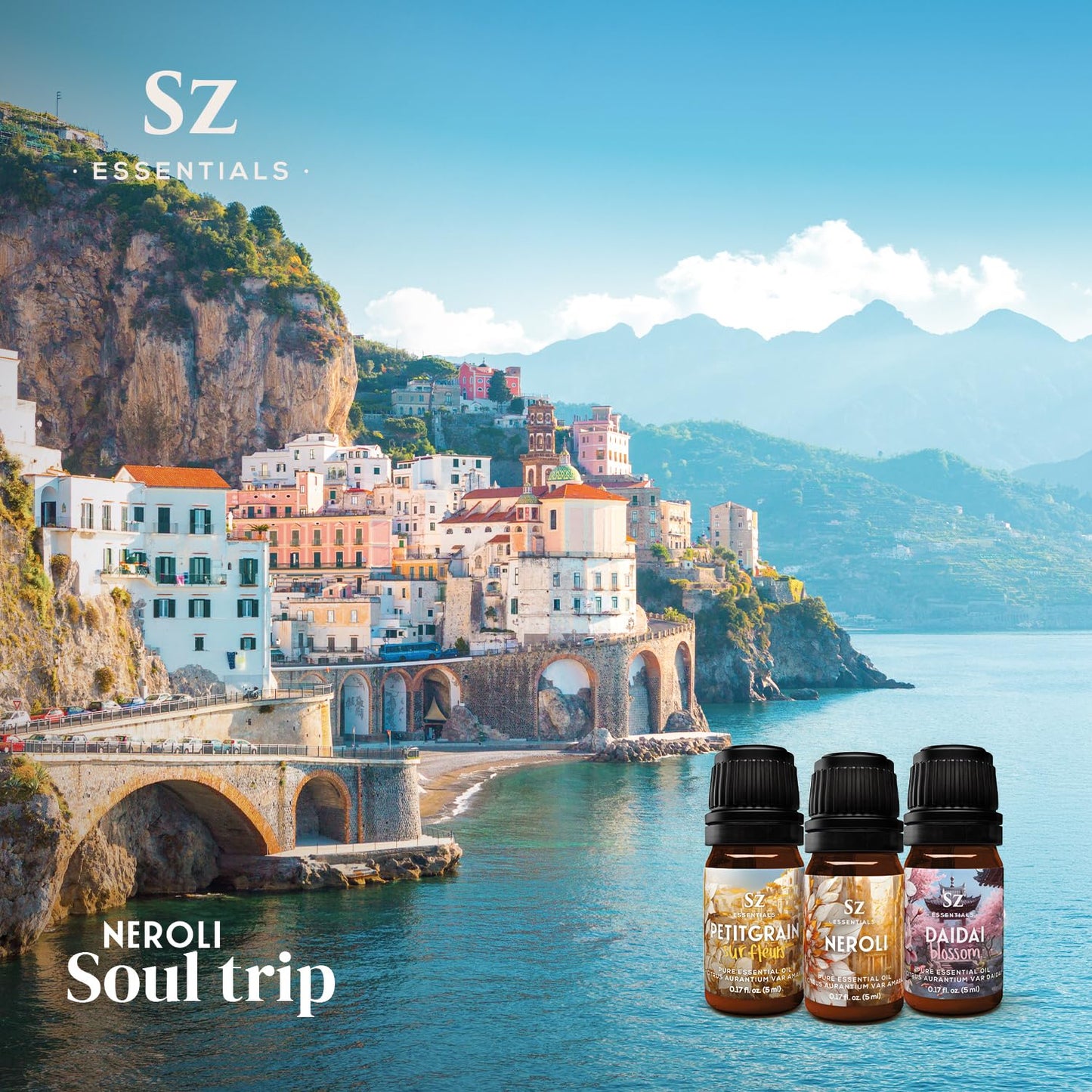 Sz Essentials Neroli Essential Oil 5ml โ 100% Pure, Therapeutic Grade