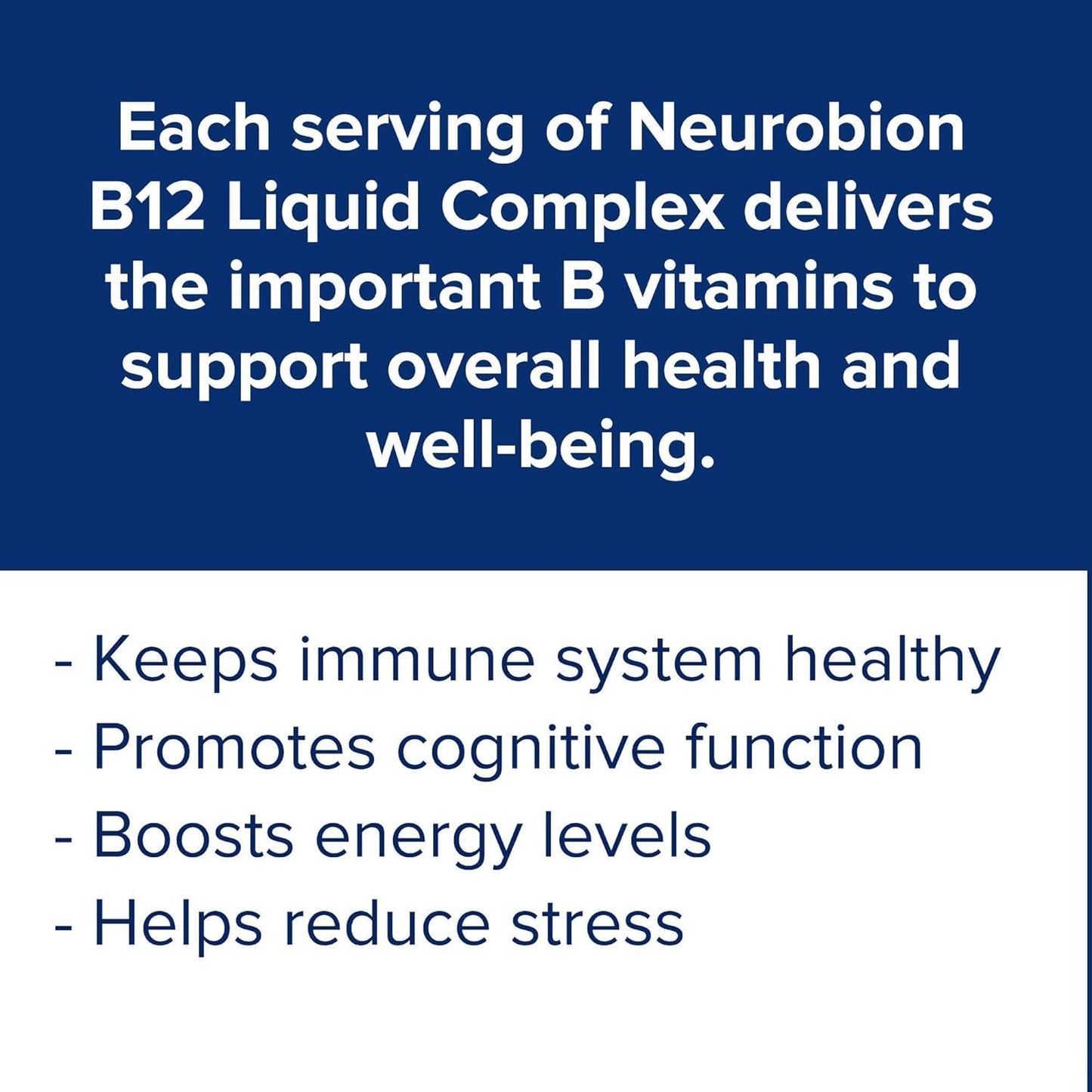 Neurobion Vitamin B12 Complex Liquid Citrus 16 oz โ Energy & Cognitive Support