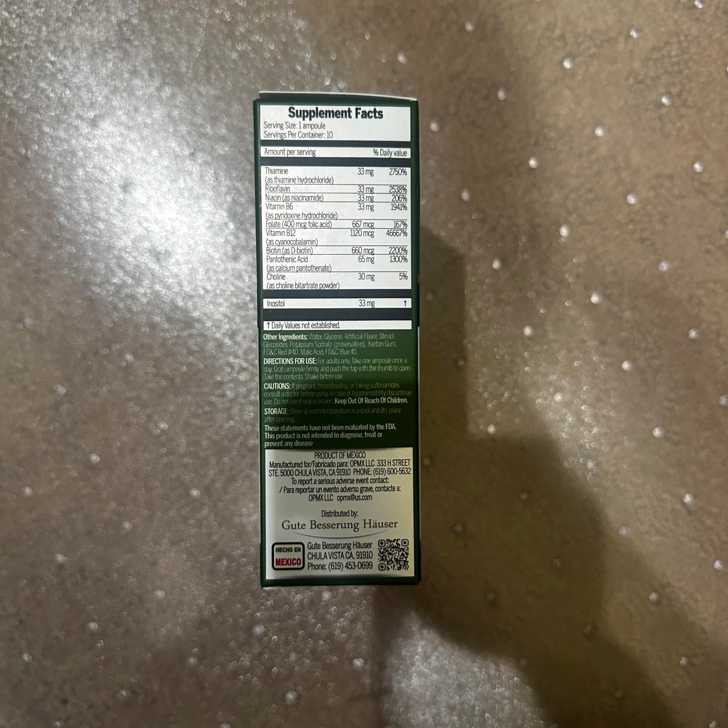Neurovit 50,000 Vitamin B Complex Liquid โ Brain & Nervous System Support
