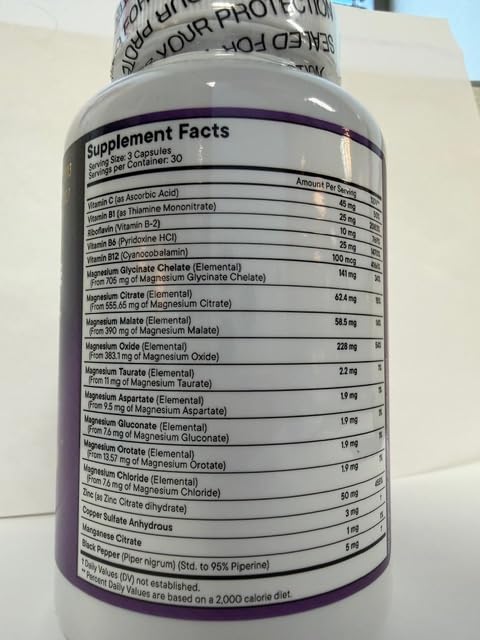 NEW AGE Magnesium Complex Supplement โ 270 Count for Bone & Joint Support