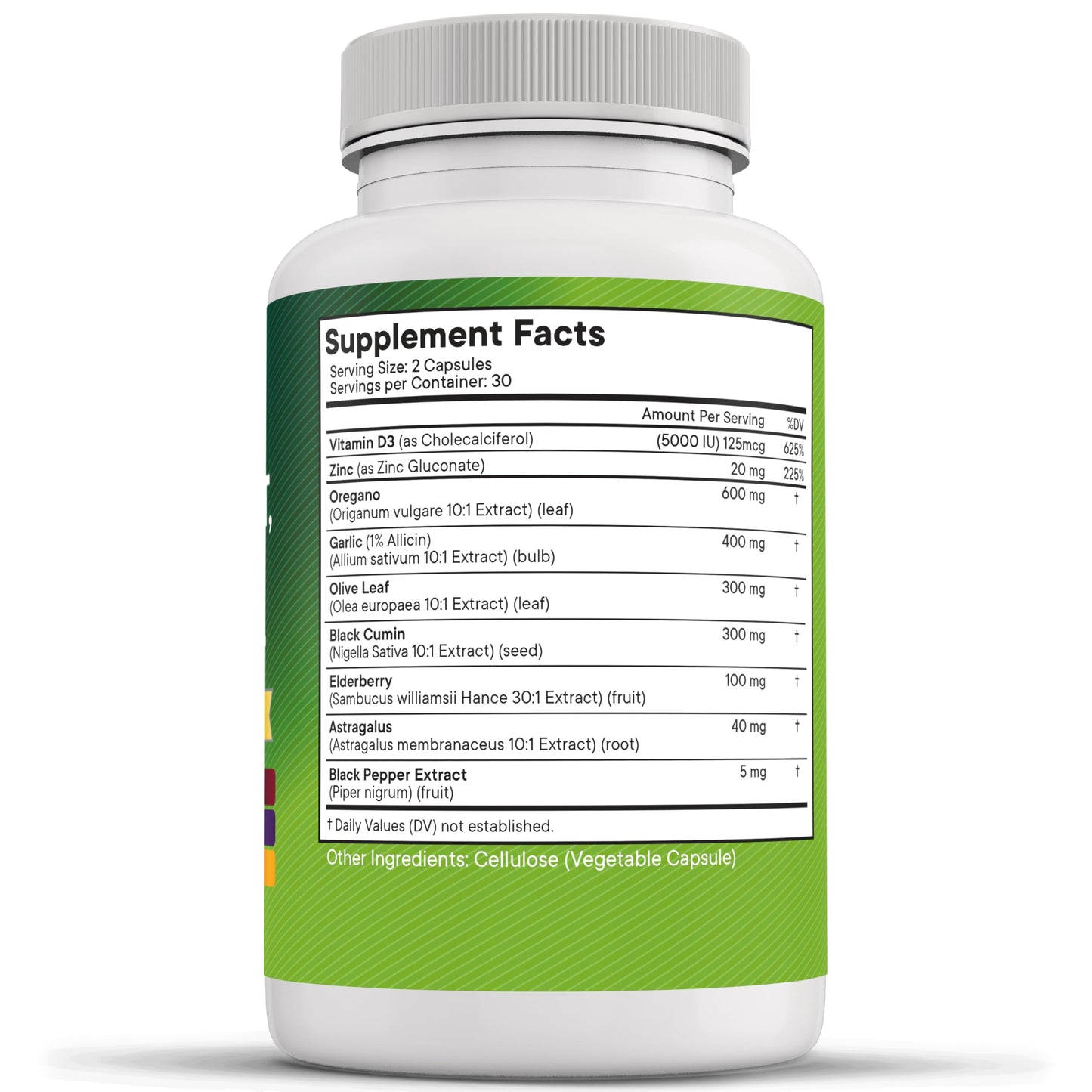 New Age Oregano Oil Garlic Extract Olive Leaf with Astragalus โ 120 Count | Immune Support Supplement for Women & Men