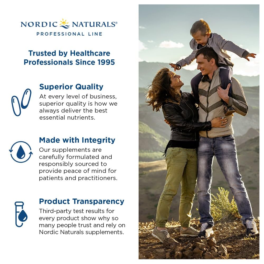 Nordic Naturals ProDHA 1000 Strawberry โ 120 Soft Gels | 1660 mg Omega-3 DHA for Brain & Mood