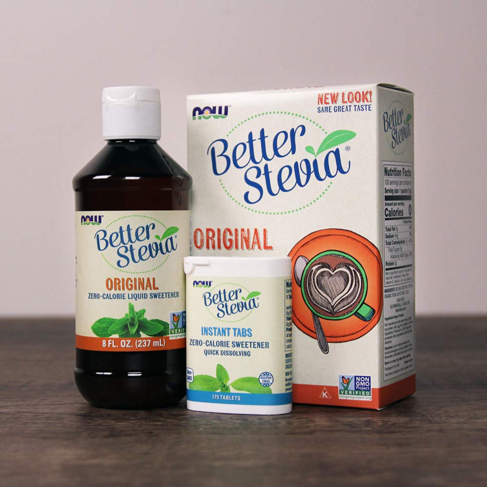 Now Foods BetterStevia Original Liquid Extract โ 2 x 8 oz Bottles