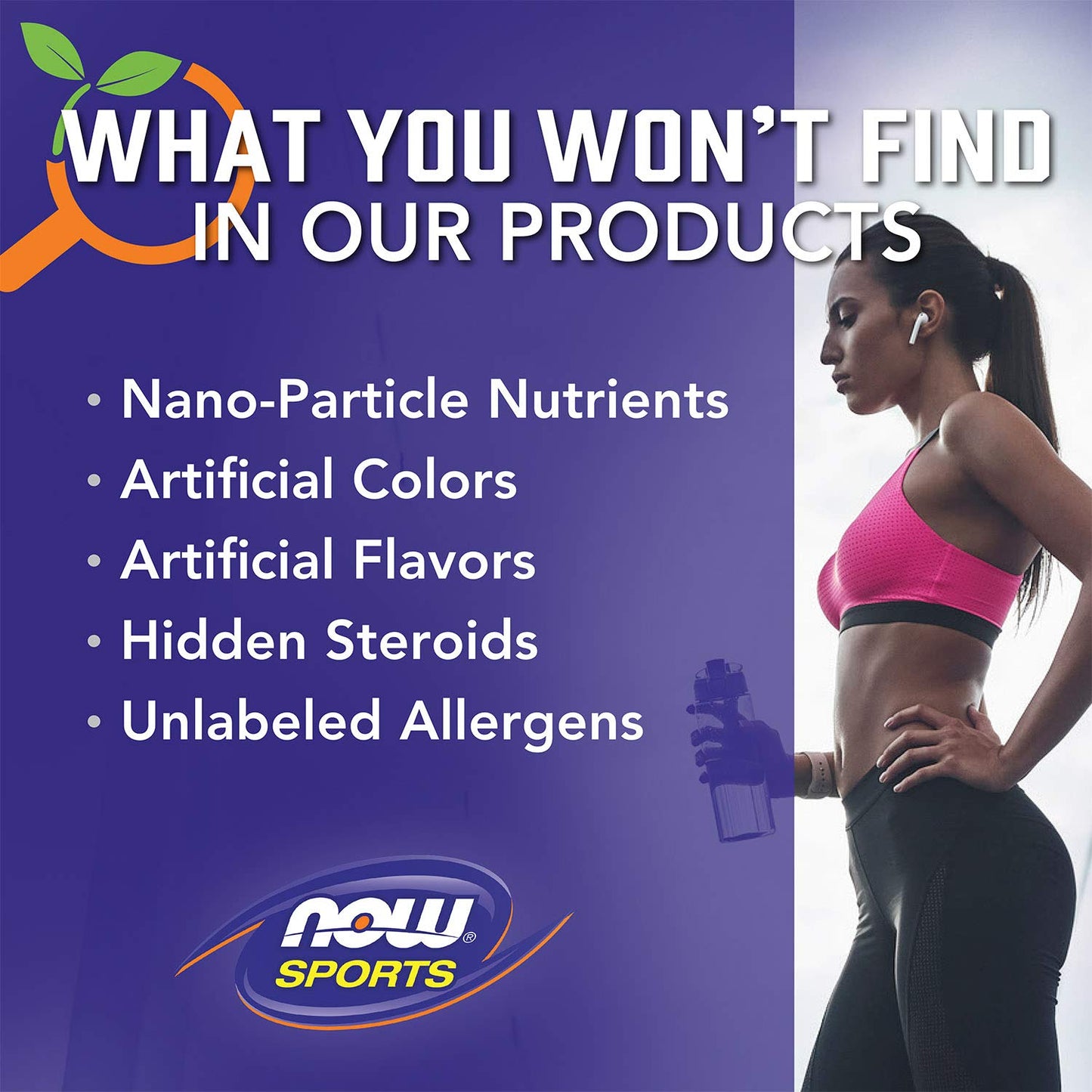 NOW Foods BCAA Big 6 โ Grape, 600 g | Caffeine-Free Sports Nutrition