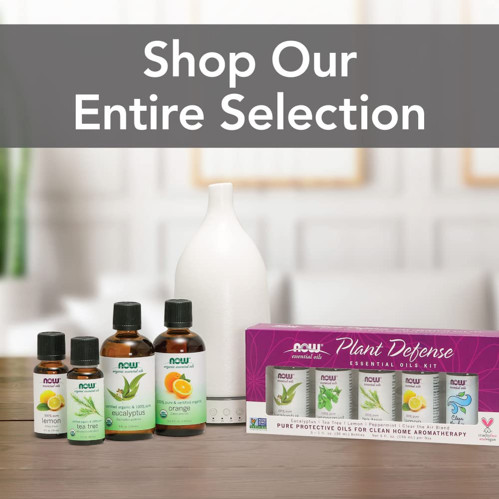 Now Foods Essential Oil 5-Pack Variety Sampler โ 1 oz Each