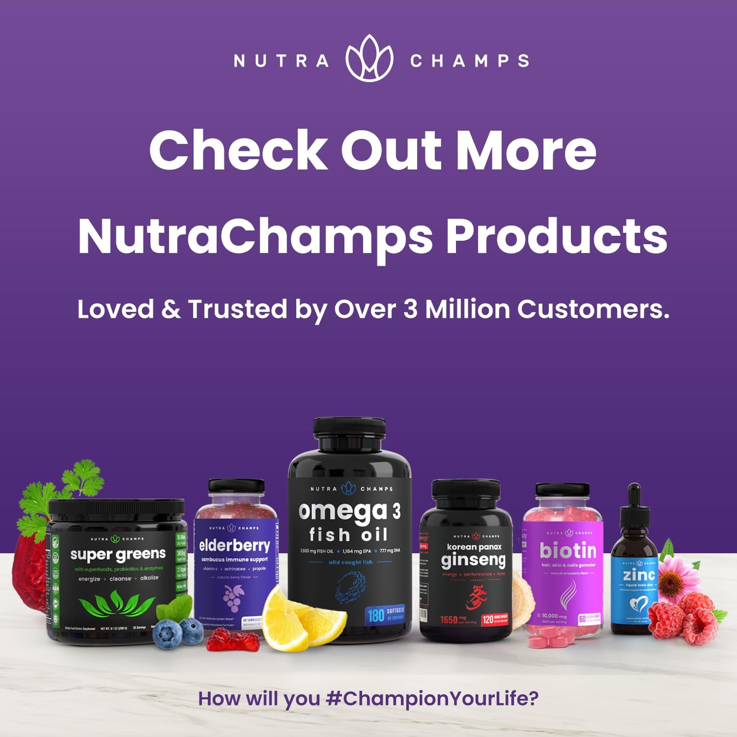NutraChamps Sleep Gummies for Adults & Kids โ Melatonin, Vegan, 120 Gummies (3mg/1.5mg/6mg) Pack of 2