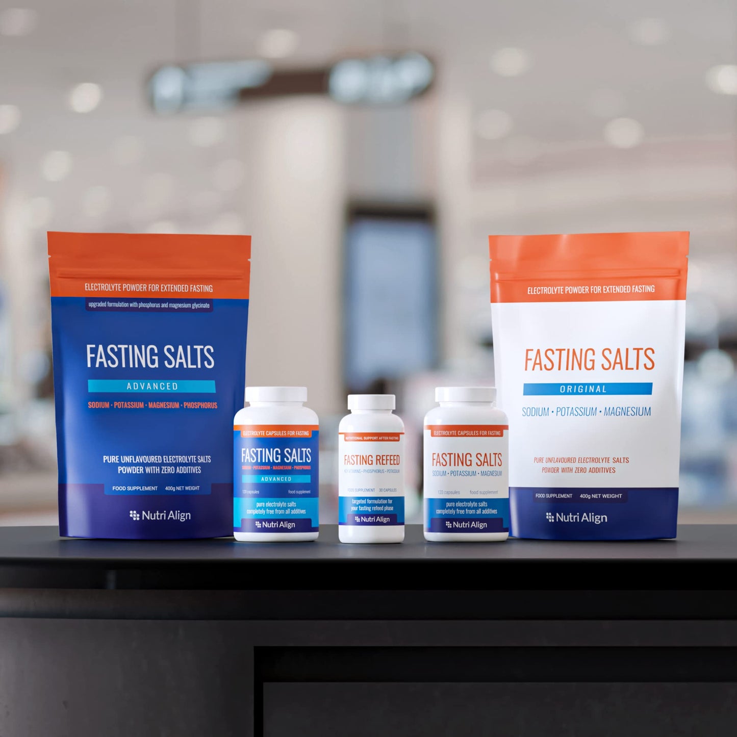 Nutri-Align Fasting Salts โ Sugar & Filler Free Electrolyte Capsules, 120 Caps