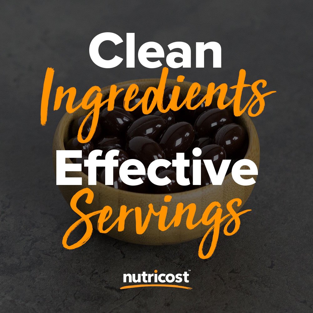 Nutricost Astaxanthin 12mg, 30 Softgels โ Non-GMO & Gluten Free