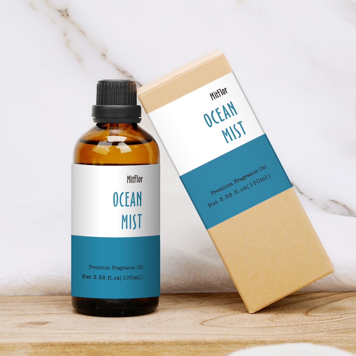 Ocean Mist Fragrance Oil โ 100ml Premium Grade for Candles, Soaps & Diffusers | MitFlor