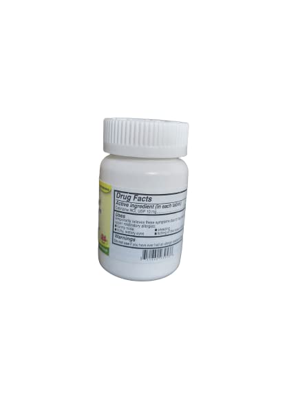 Ohm 24-Hour Cetirizine HCl 10 mg Tablets โ 300 Count, All-Day Allergy Relief