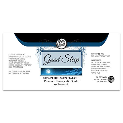 Oil of Youth 4 oz Bulk Good Sleep Blend Essential Oil | Therapeutic Grade
