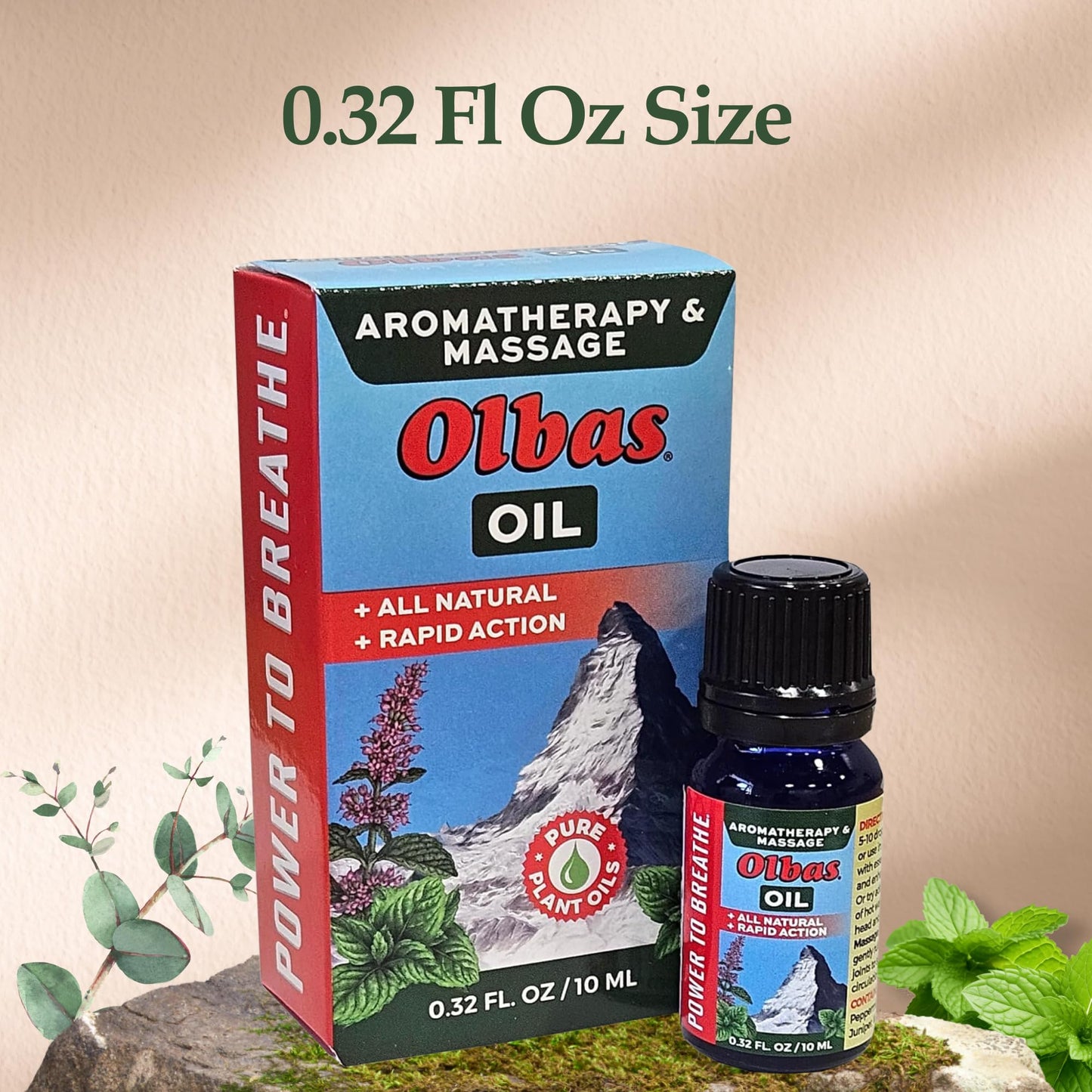 Olbas Massage and Aromatherapy Oil 0.32 Fl Oz โ Swiss Herbal Remedies for Muscle Relaxation & Pain Relief